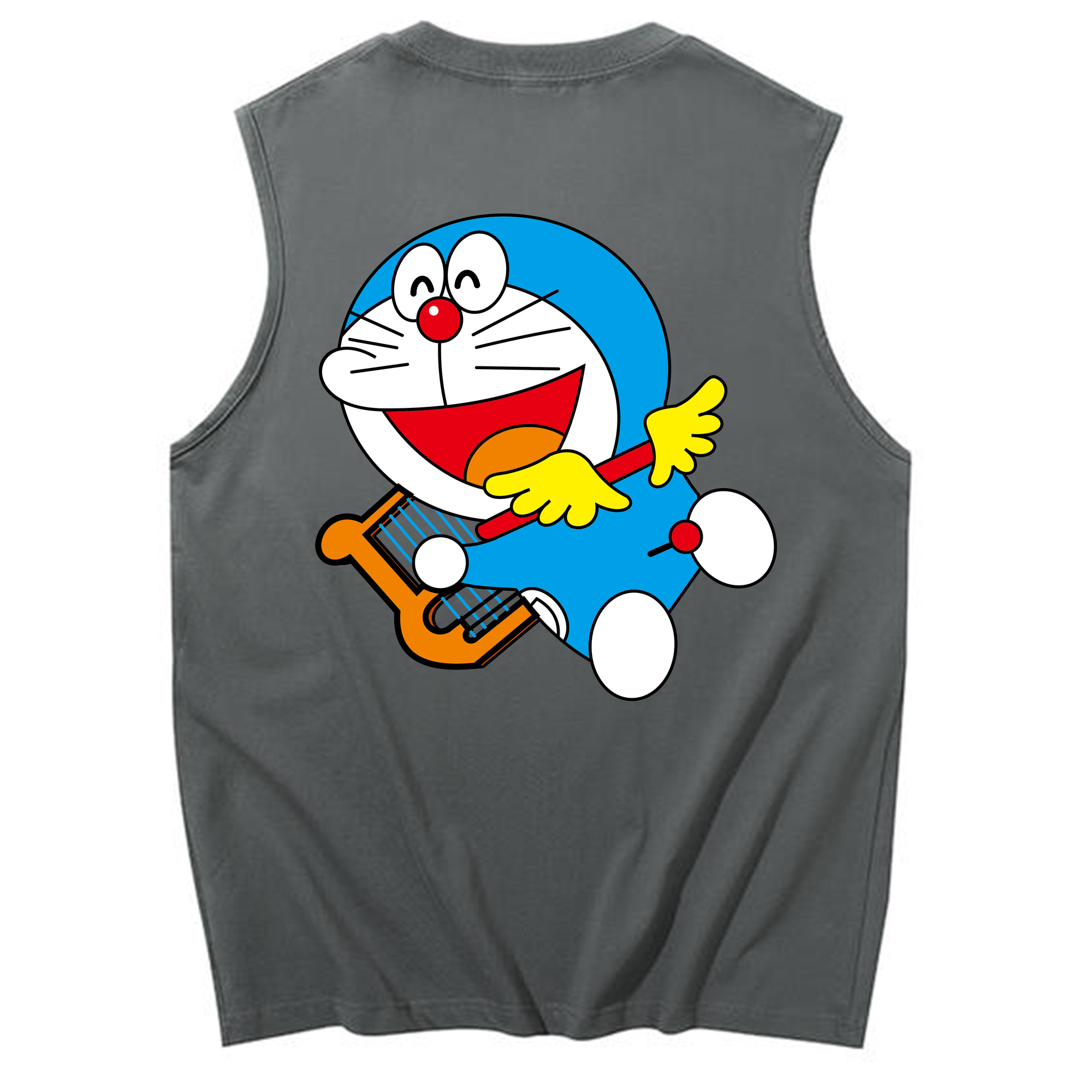 （画像用） ドラえもん Doraemon コットン100％タンクトップ（背面プリント）